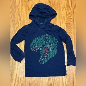 CARTER’S Dinosaur 5T long sleeve tshirt with hood